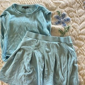 Cute light blue set